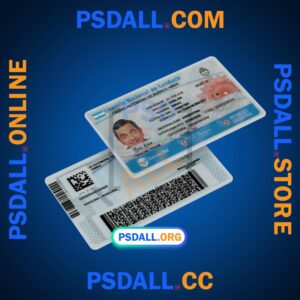 Argentina Driver License PSD Template psdall.org