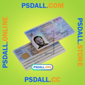 Armenia ID Card PSD Template V2 psdall.org