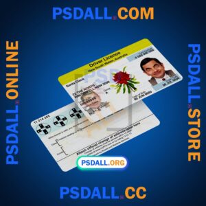 Australia New South Wales Driver License PSD Template psdall.org