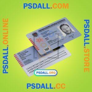 Austria ID Card PSD Template V2 psdall.org