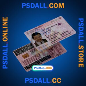 Bangladesh Driver License PSD Template psdall.org