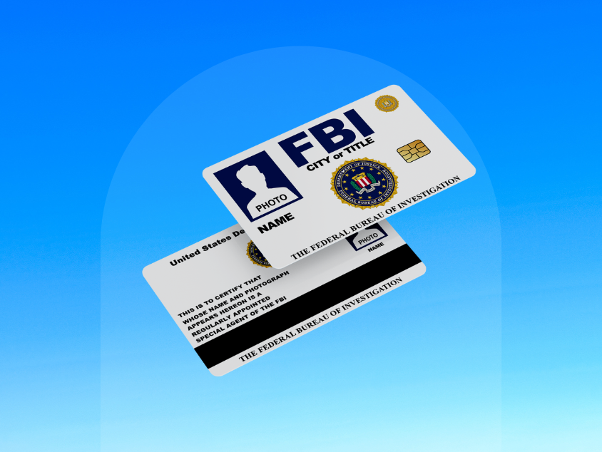 Vector ID Card psdall.org